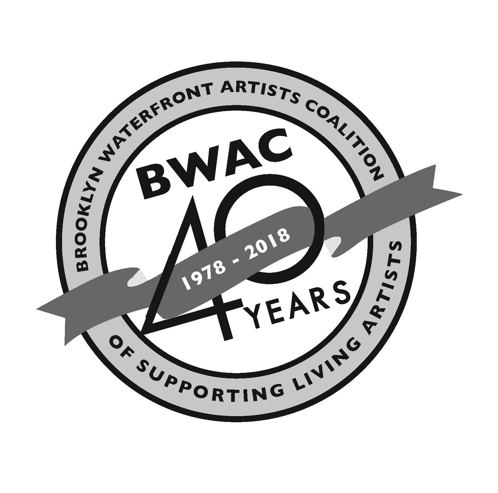Logo for "BROOKLYN WATERFRONT ARTISTS COALITION"
