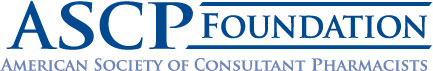 Logo for "American Society of Consultant Pharmacists Foundation"