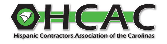 Logo for "HISPANIC CONTRACTORS ASSOCIATION OF THE CAROLINAS"