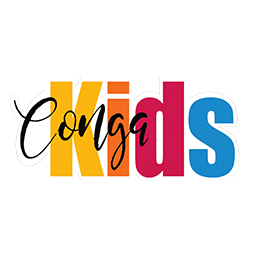 Logo for "CONGA KIDS"