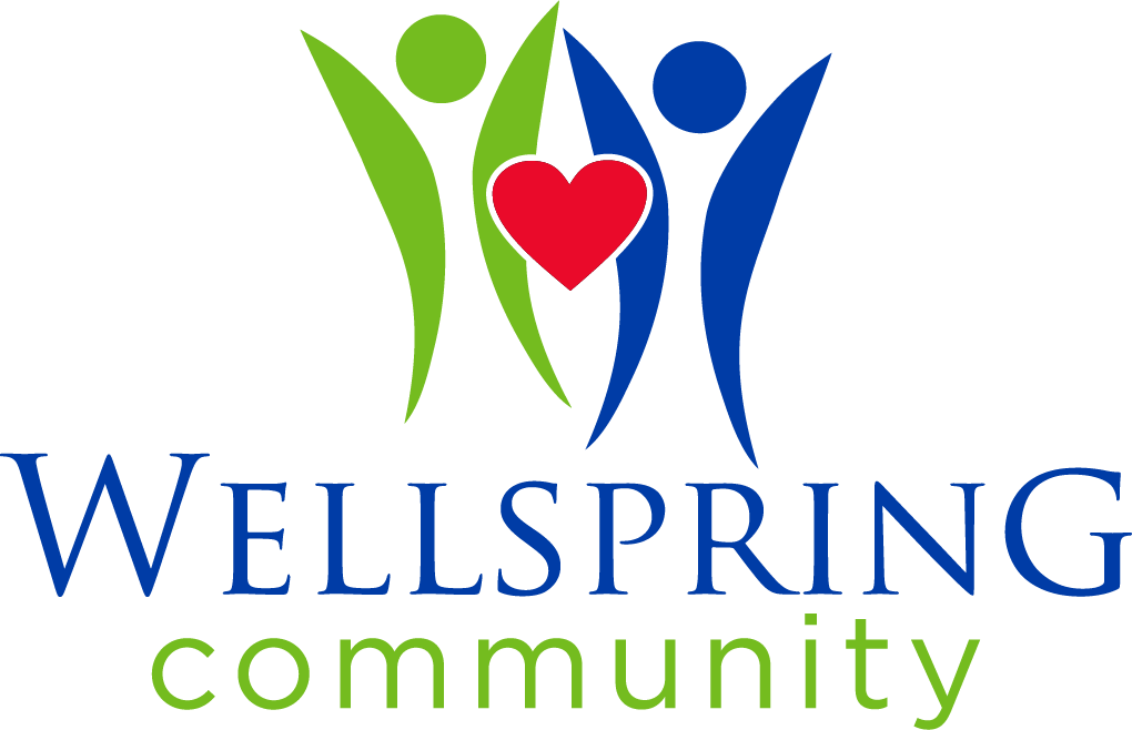 Logo for "WELLSPRING COMMUNITY"