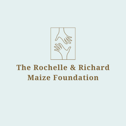 Logo for "ROCHELLE AND RICHARD MAIZE FOUNDATION"