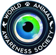 Logo for "WORLD ANIMAL AWARENESS SOCIETY"