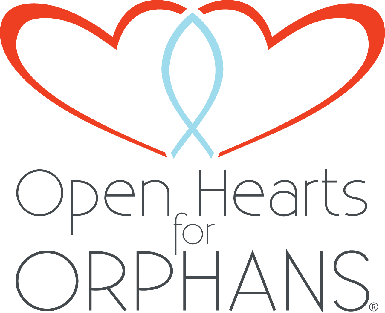 Logo for "OPEN HEARTS FOR ORPHANS INC"