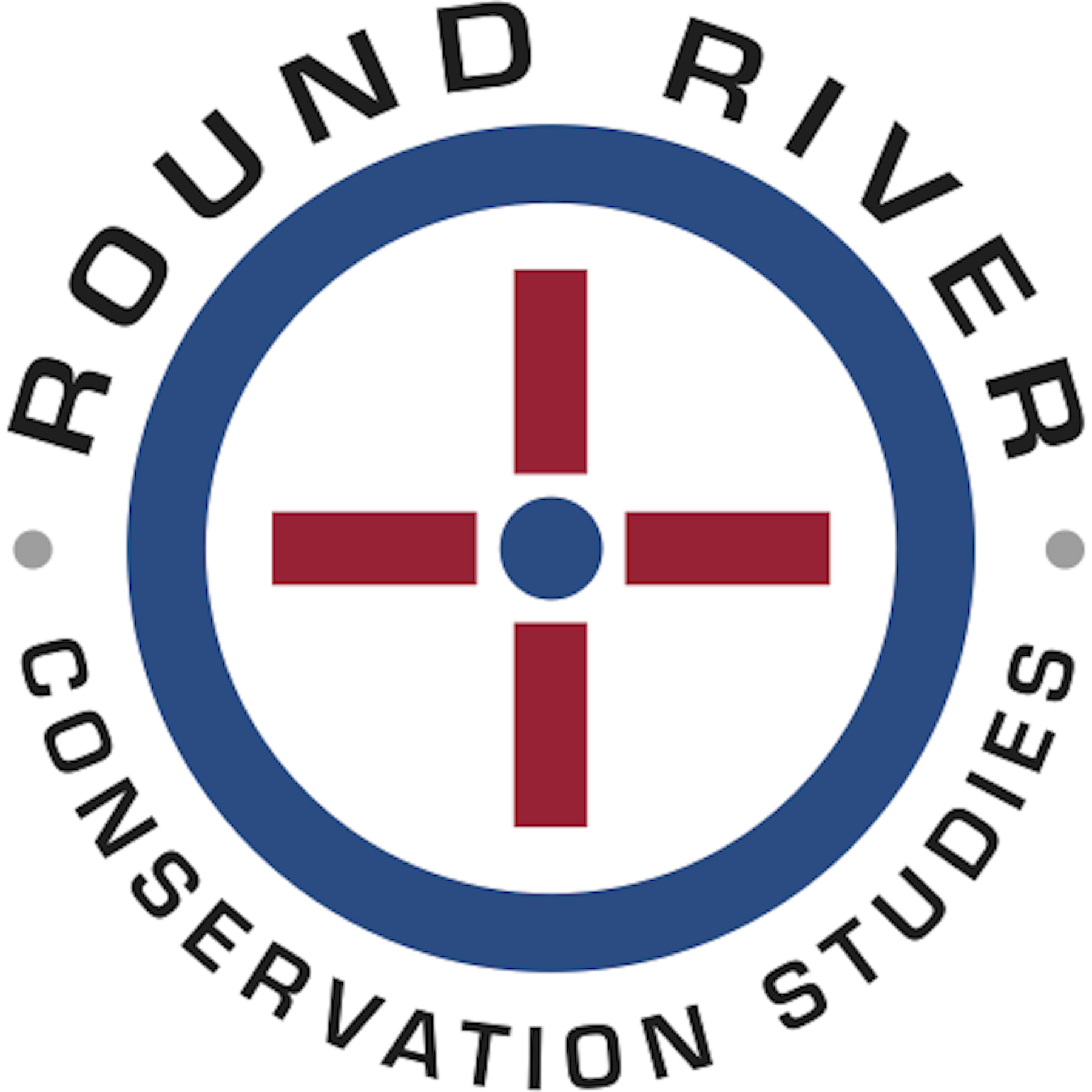 Logo for "ROUND RIVER CONSERVATION STUDIES"