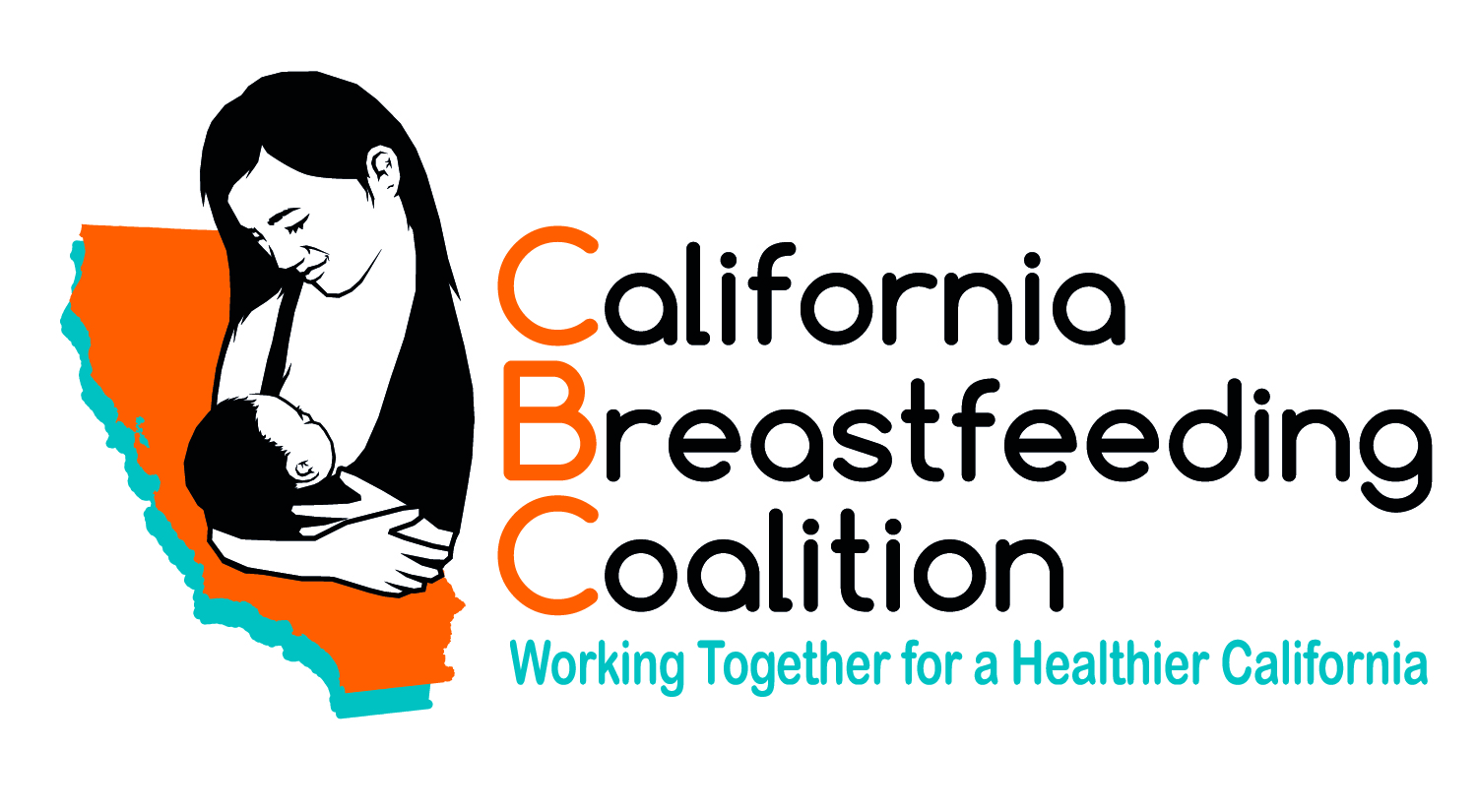 Logo for "CALIFORNIA BREASTFEEDING COALITION"