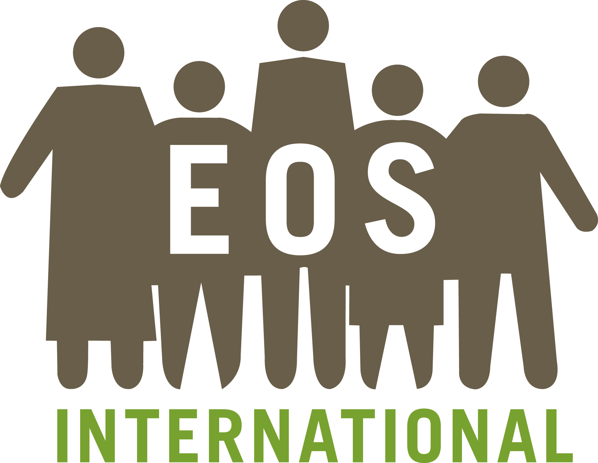 Logo for "EOS INTERNATIONAL NFP"