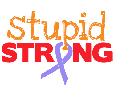 Logo for "STUPID STRONG"