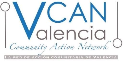 Logo for "VALENCIA COMMUNITY ACTION NETWORK"