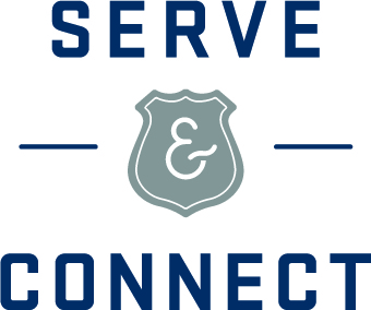 Logo for "SERVE AND CONNECT"
