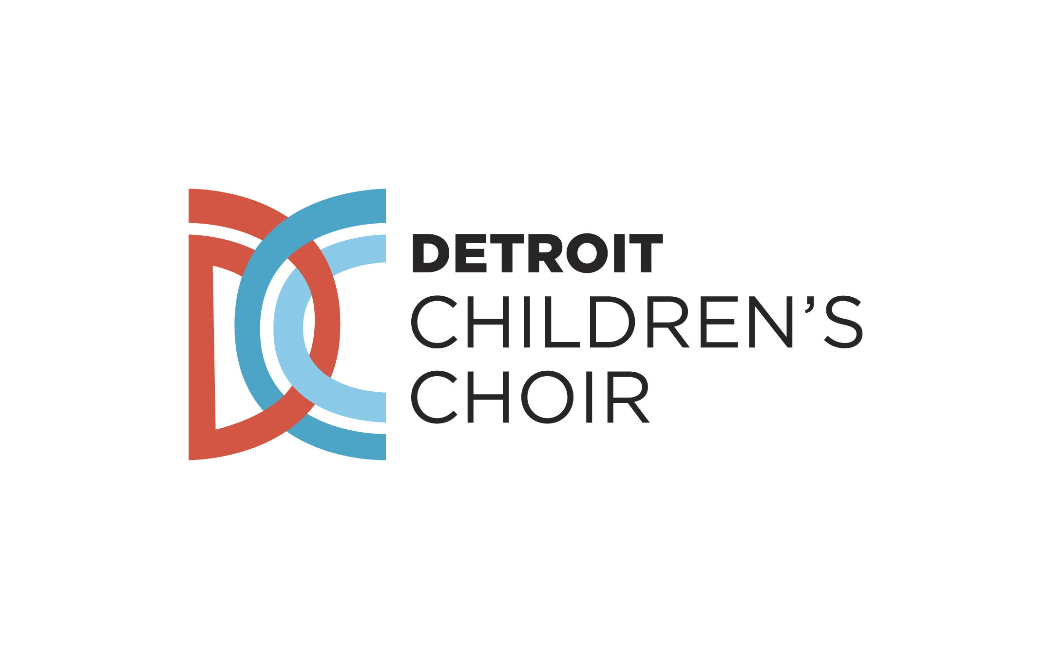Logo for "Detroit Childrens Choir"