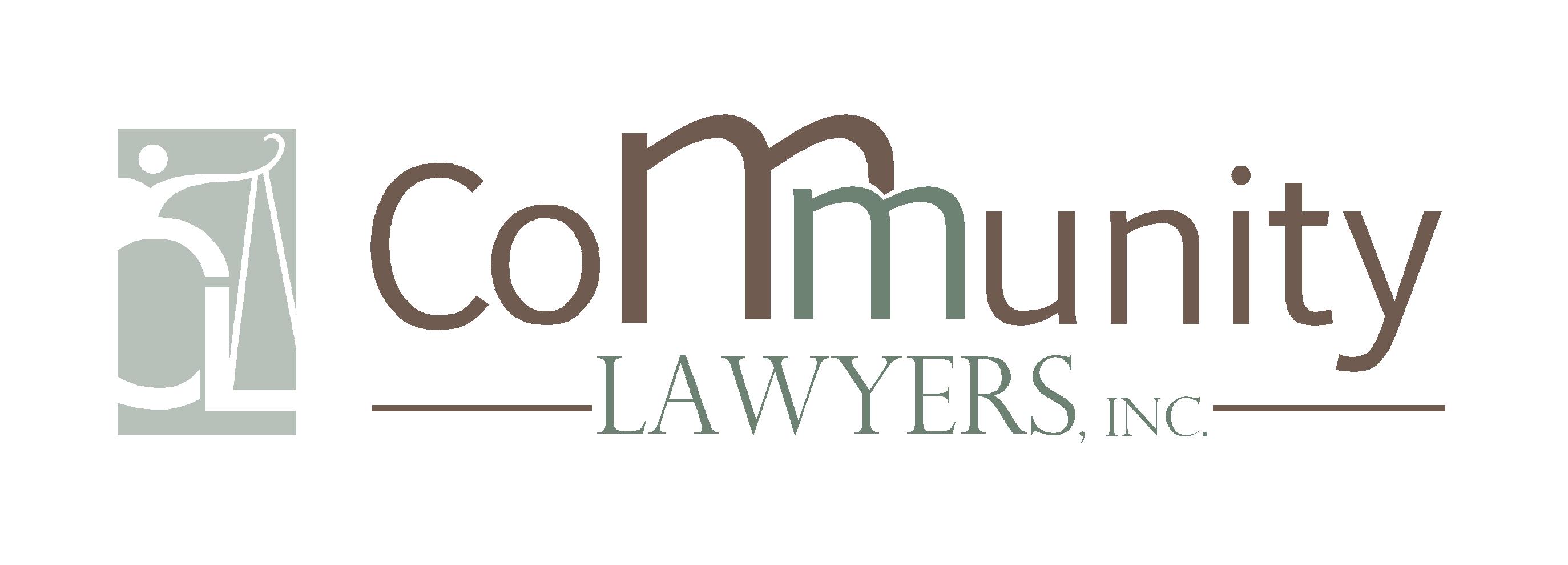 Logo for "Community Lawyers Inc"