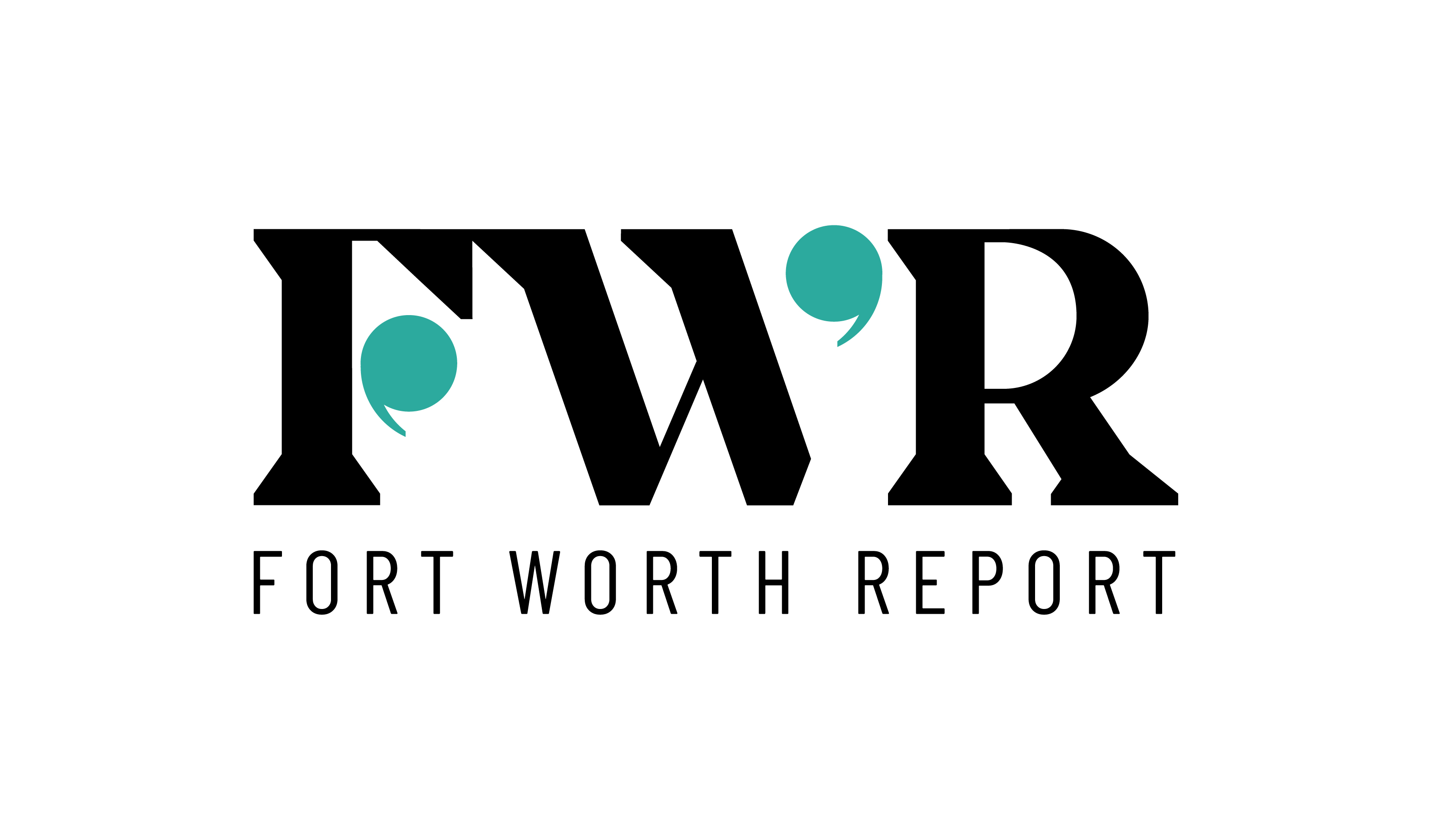 Logo for "FORT WORTH REPORT"