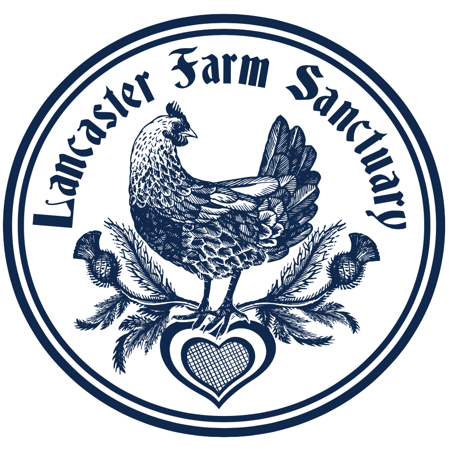 Logo for "LANCASTER FARM SANCTUARY"