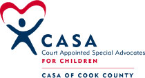 Logo for "COURT APPOINTED SPECIAL ADVOCATES OF COOK COUNTY"