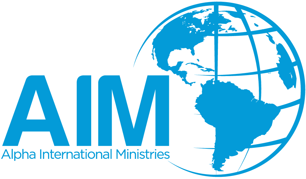 Logo for "ALPHA INTERNATIONAL MINISTRIES INC"
