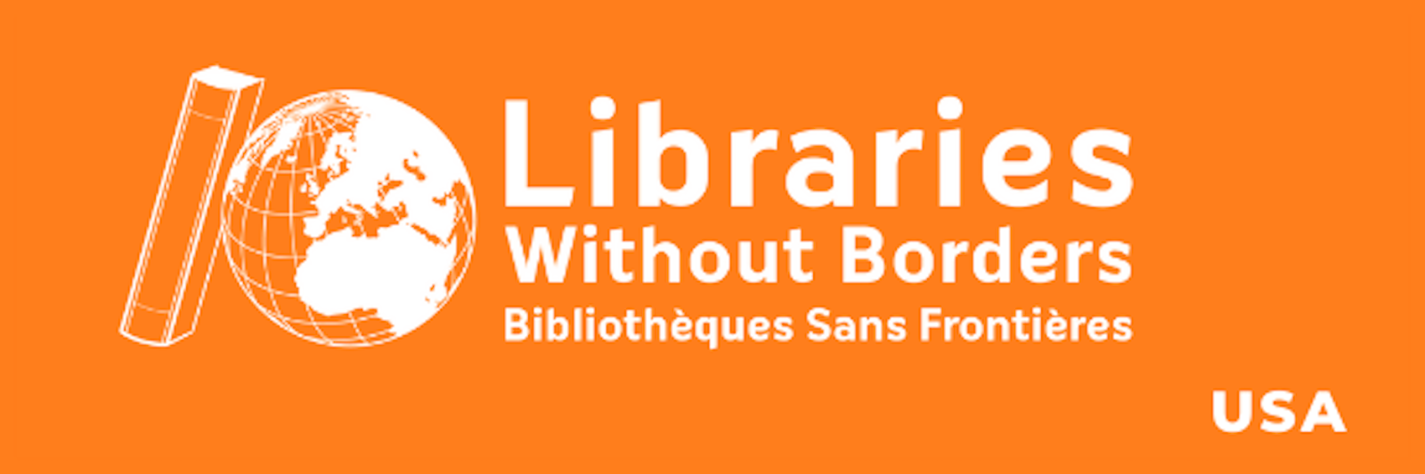Logo for "Libraries Without Borders"