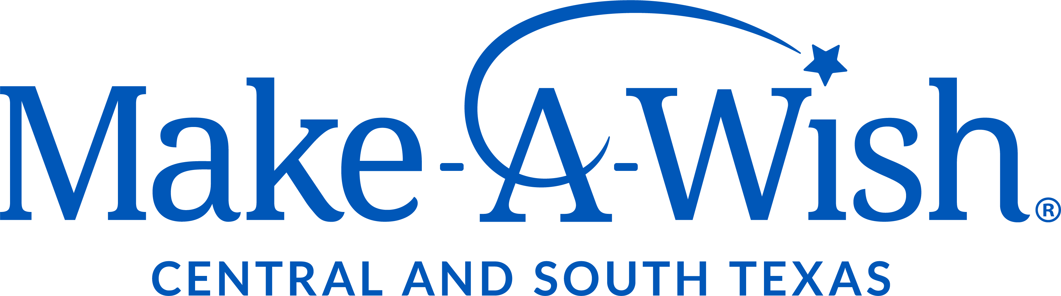 Logo for "MAKE-A-WISH FOUNDATION OF CENTRAL & SOUTH TEXAS"