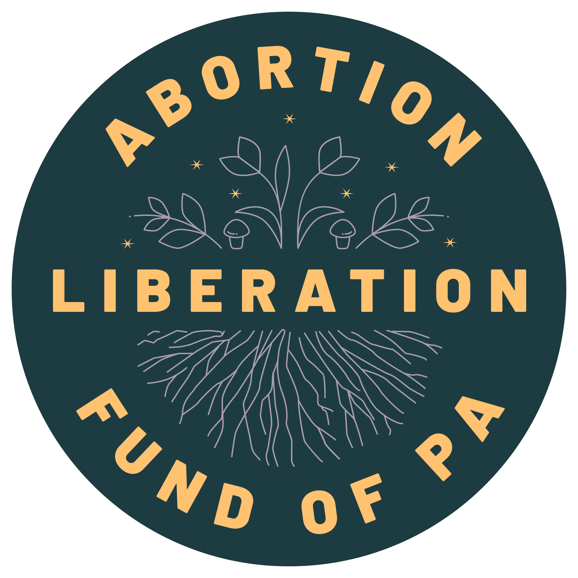 Logo for "ABORTION LIBERATION FUND OF PA"