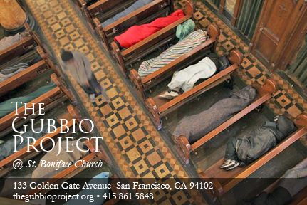 Logo for "THE GUBBIO PROJECT INC"
