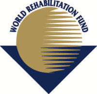 Logo for "WORLD REHABILITATION FUND"