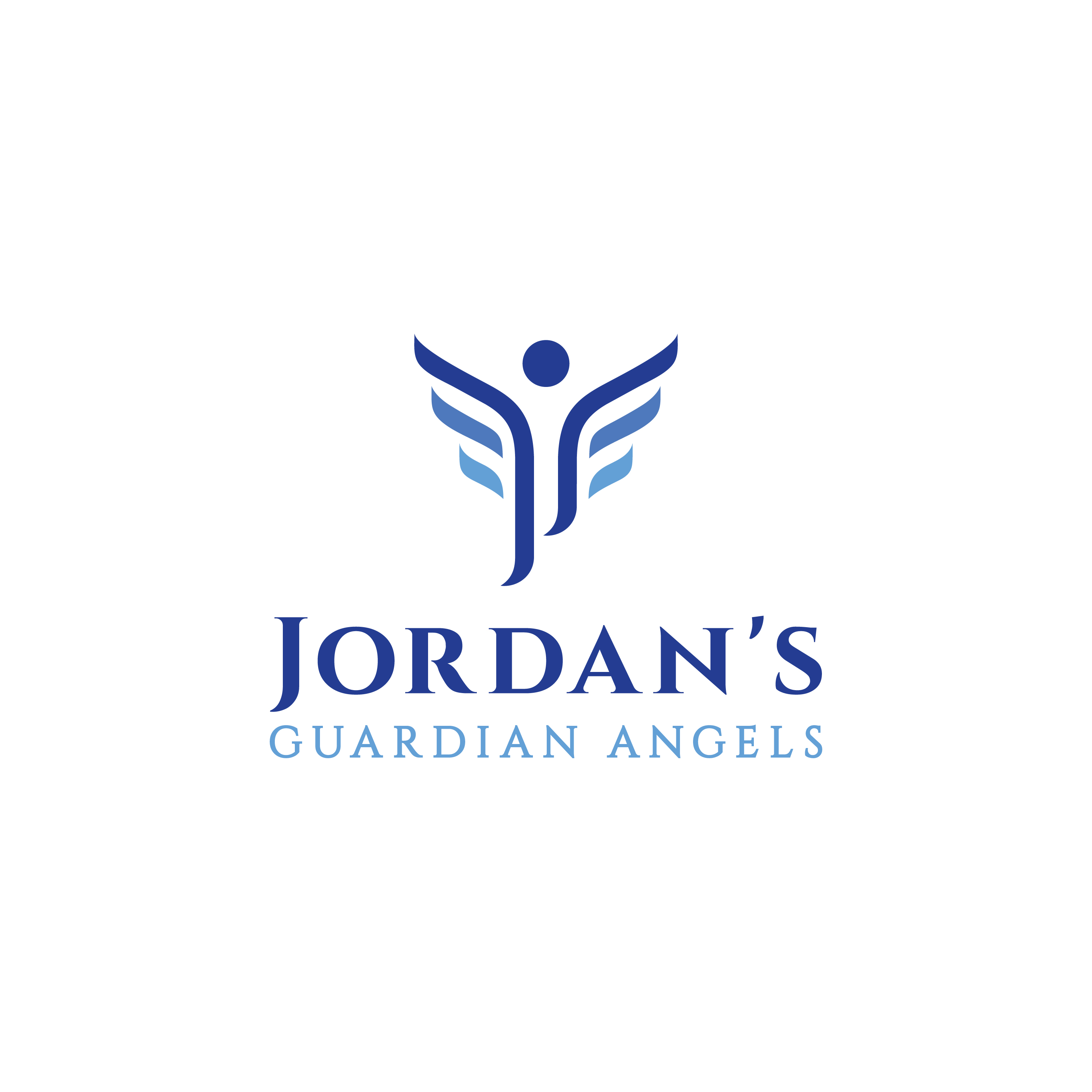 Logo for "JORDANS GUARDIAN ANGELS"
