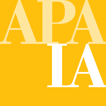 Logo for "AMERICAN PLANNING ASSOCIATION IOWA CHAPTER"