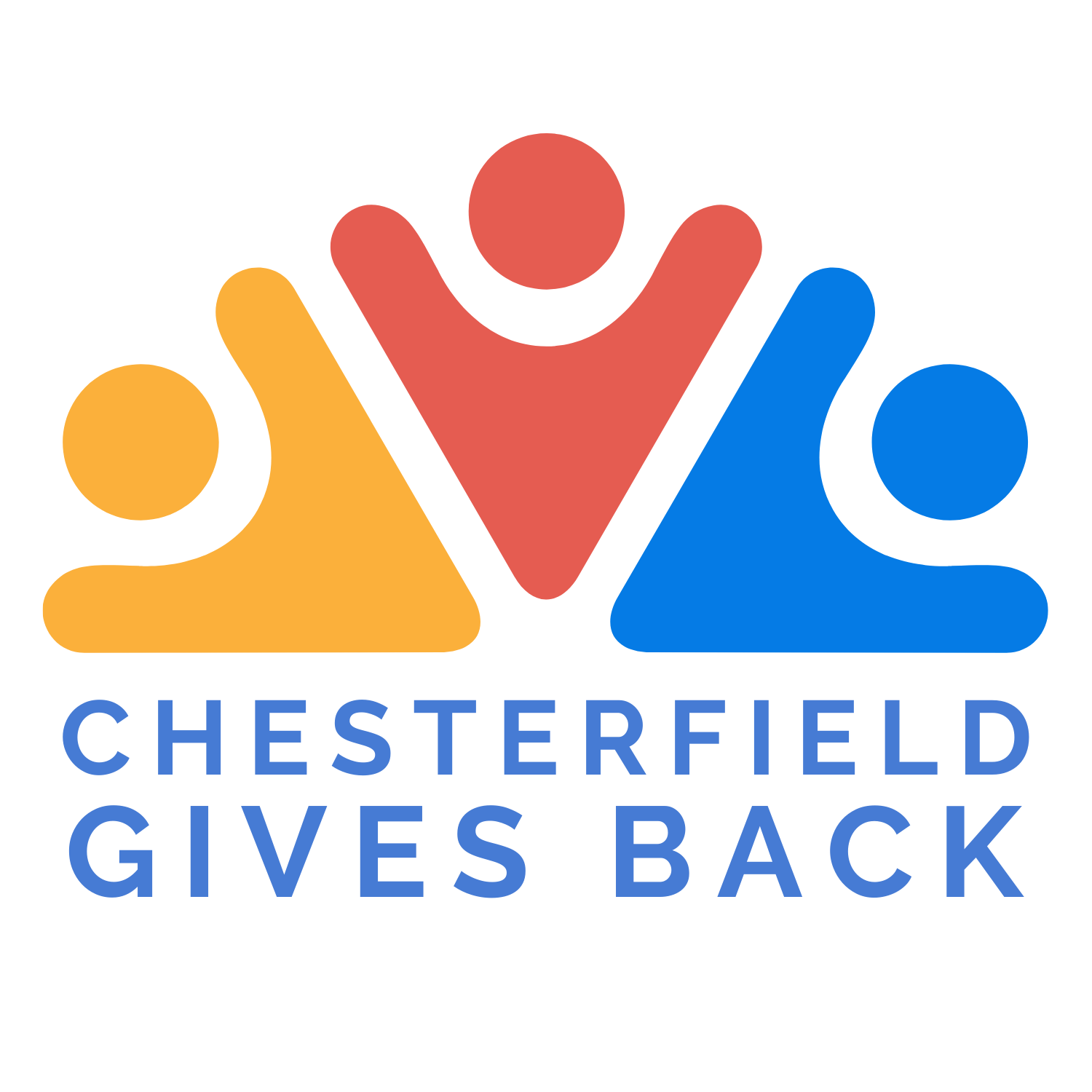 Logo for "CHESTERFIELD GIVES BACK"
