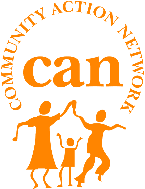 Logo for "COMMUNITY ACTION NETWORK"