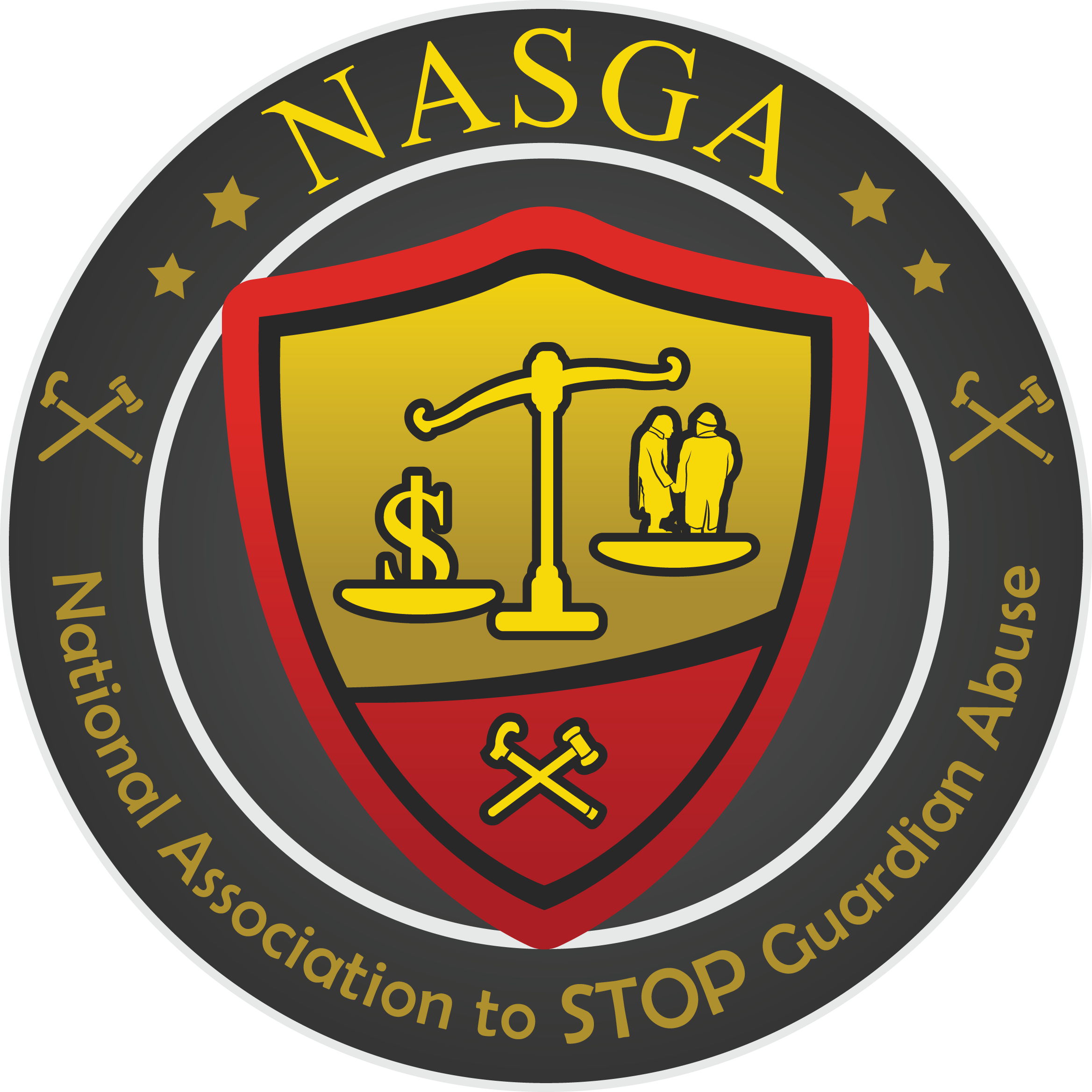 Logo for "NATIONAL ASSOCIATION TO STOP GUARDIAN ABUSE INC"