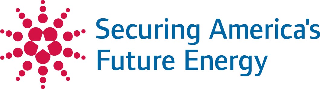 Logo for "SECURING AMERICA'S FUTURE ENERGY FOUNDATION"