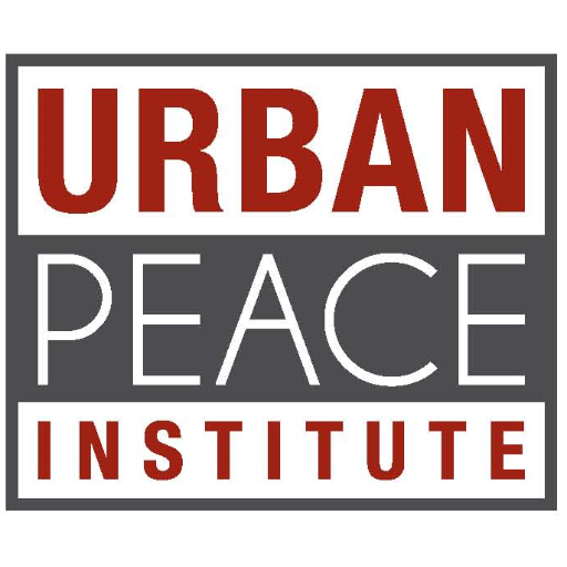 Logo for "THE CONNIE RICE INSTITUTE FOR URBAN PEACE"