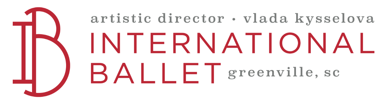 Logo for "INTERNATIONAL BALLET"