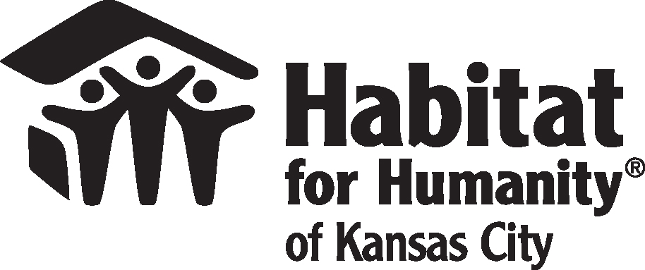 Logo for "HABITAT FOR HUMANITY OF KANSAS CITY"