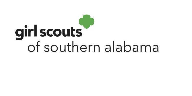 Logo for "GIRL SCOUTS OF SOUTHERN ALABAMA"