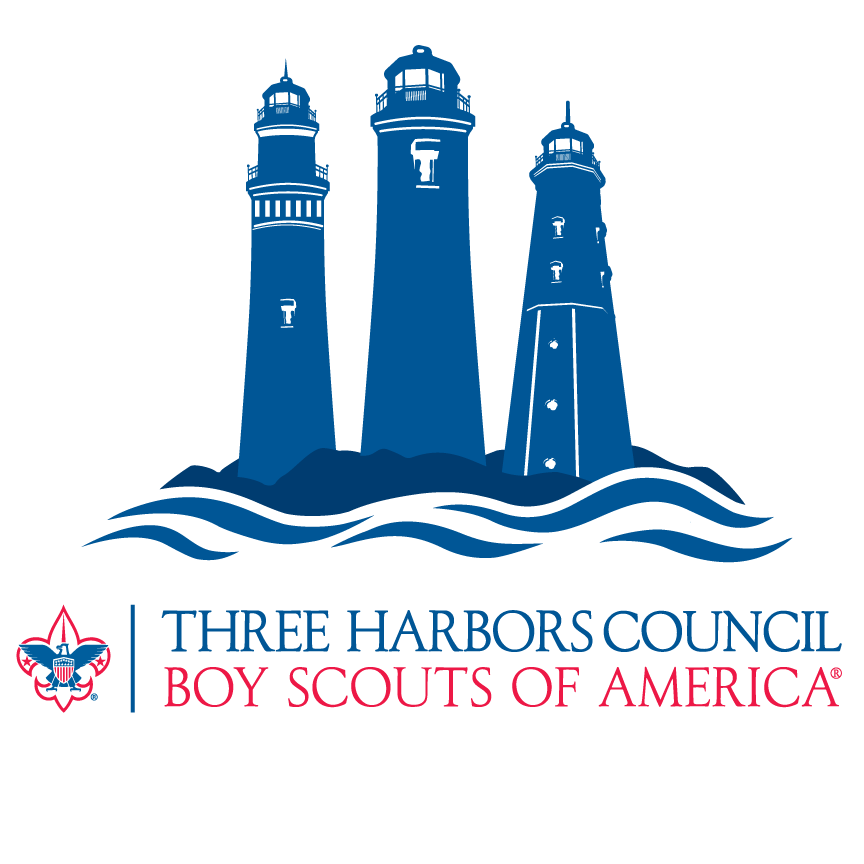 Logo for "THREE HARBORS COUNCIL INC BOY SCOUTS OF AMERICA"