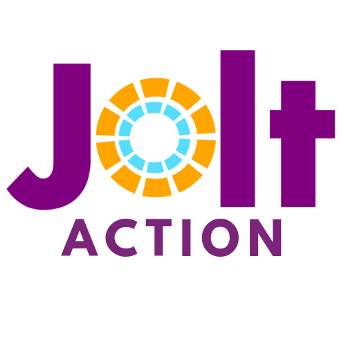 Logo for "JOLT ACTION INC"