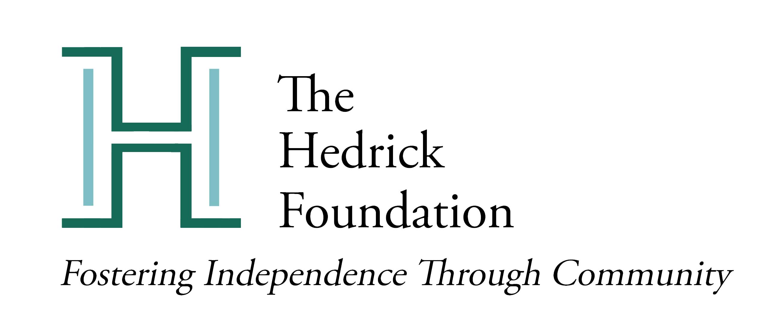 Logo for "HEDRICK FOUNDATION"