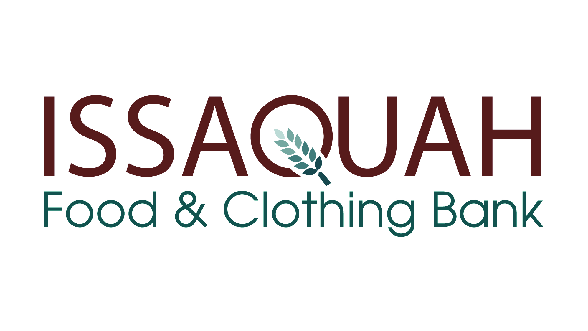 Logo for "ISSAQUAH FOOD & CLOTHING BANK"
