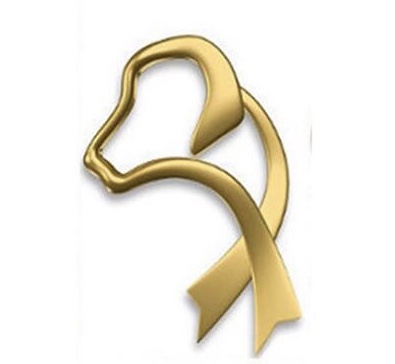 Logo for "GOLD RIBBON RESCUE"