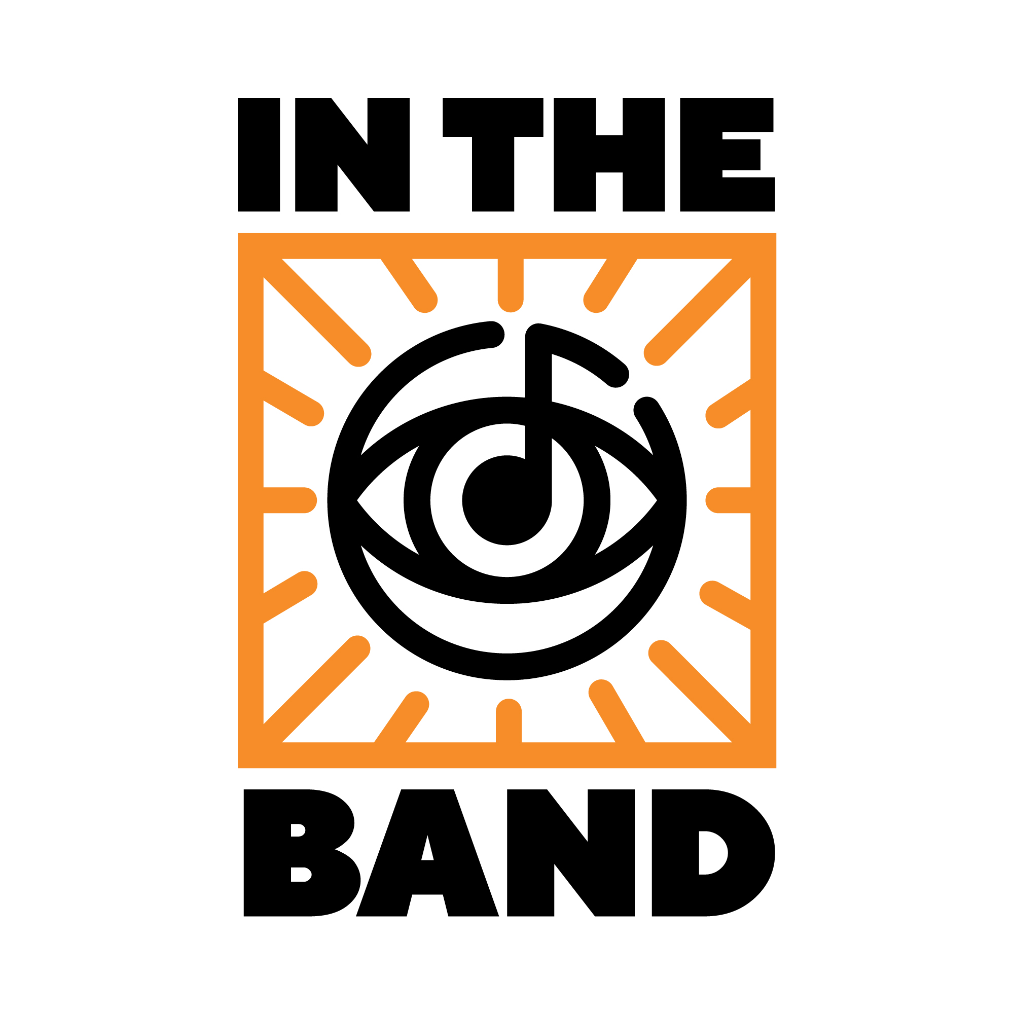 Logo for "SOUND ART INC DBA IN THE BAND"