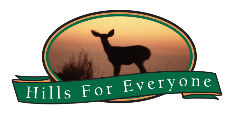 Logo for "HILLS FOR EVERYONE"