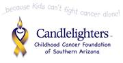 Logo for "Candlelighters Childhood Cancer Foundation of Southern Arizona"