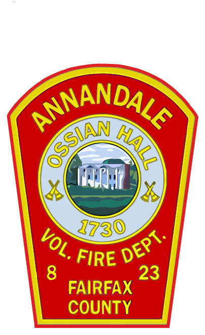 Logo for "ANNANDALE VOLUNTEER FIRE DEPARTMENT"