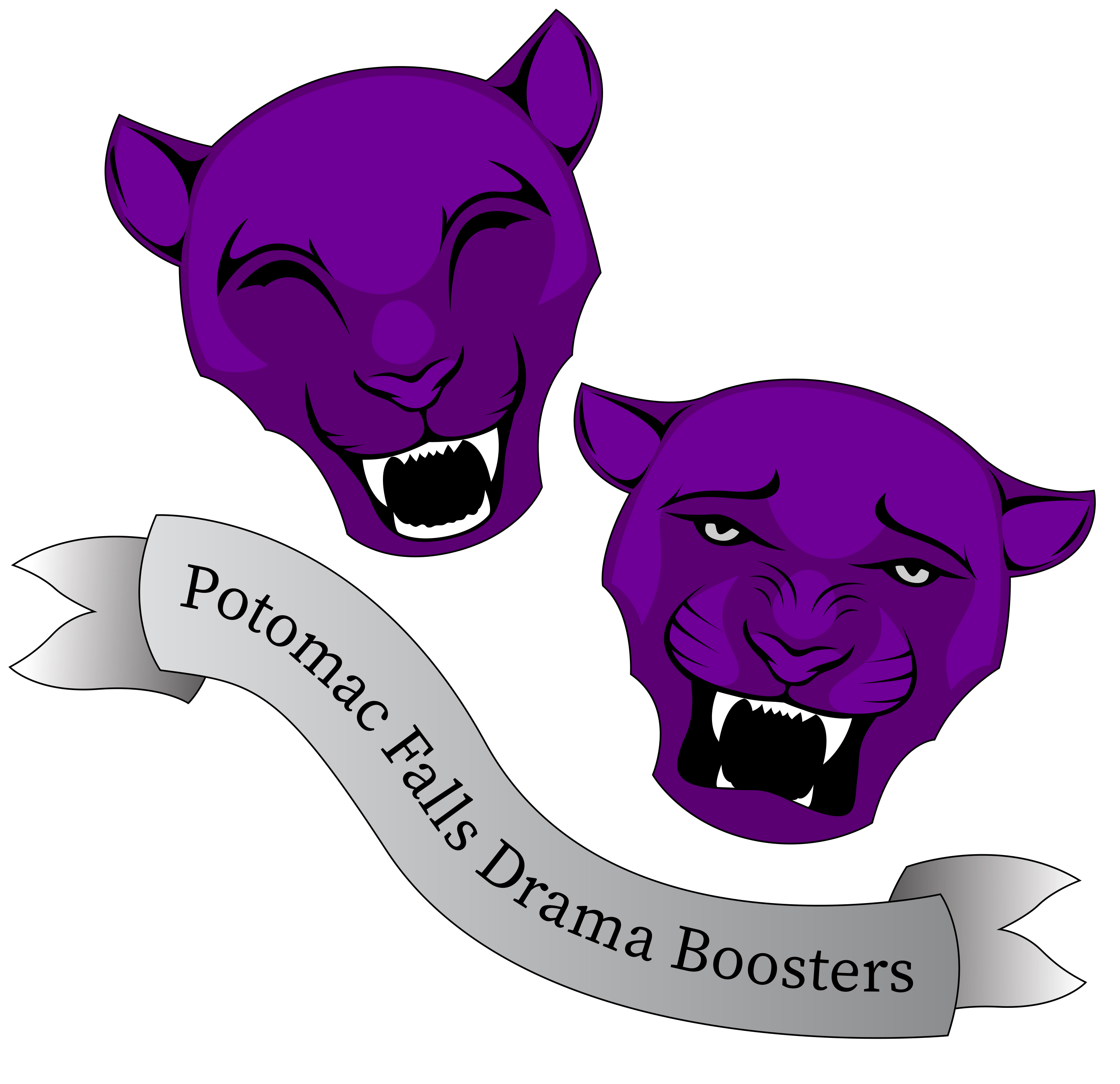 Logo for "Potomac Falls Drama Boosters Inc"