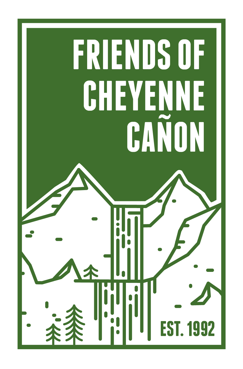 Logo for "FRIENDS OF CHEYENNE CANON INC"