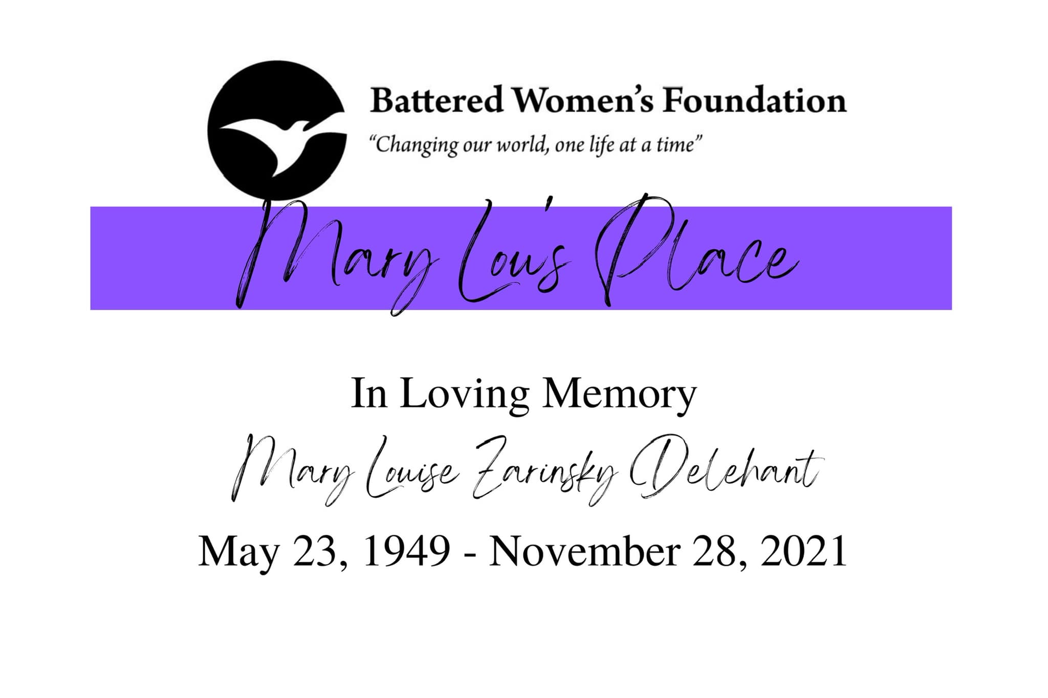 Logo for "Wings of a Butterfly"