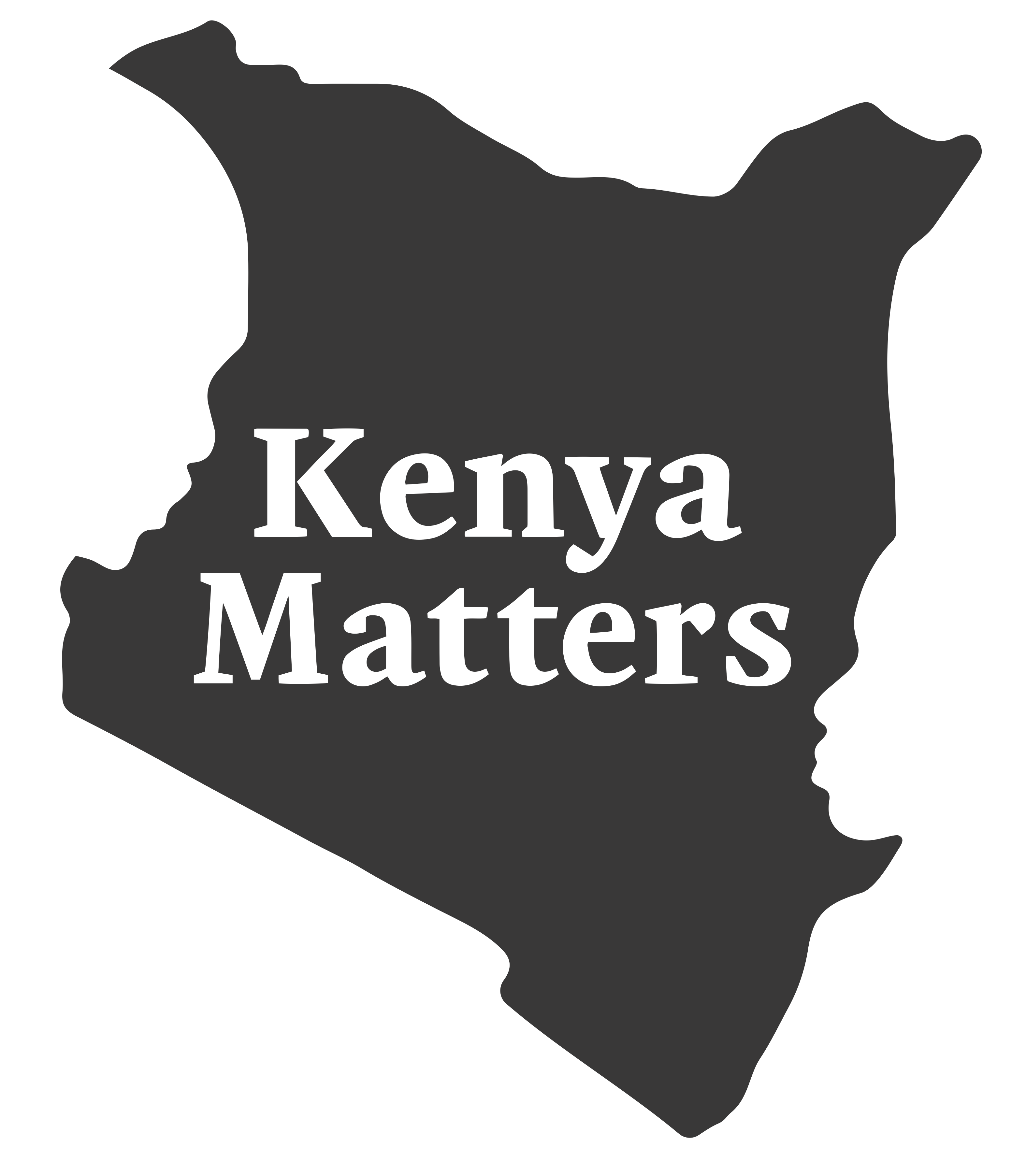Logo for "KENYA MATTERS"