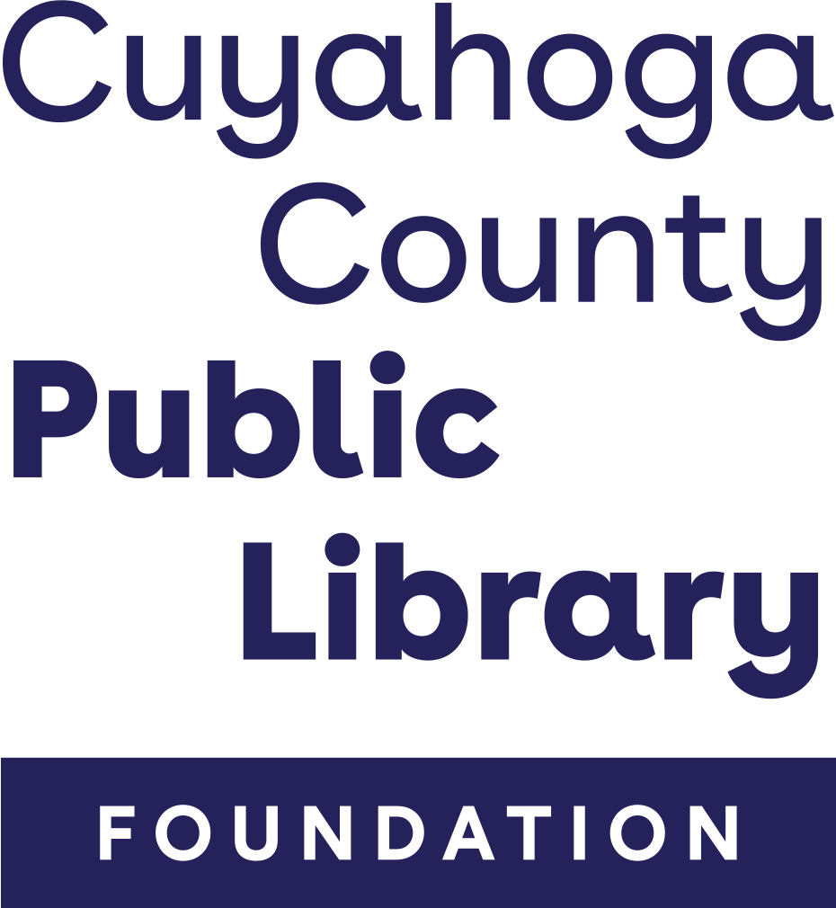 Logo for "CUYAHOGA COUNTY PUBLIC LIBRARY FOUNDATION"