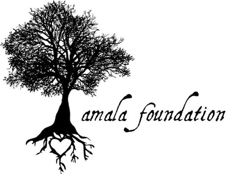 Logo for "AMALA FOUNDATION"